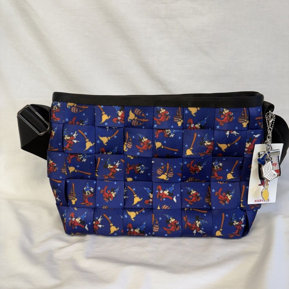 Disney x Harveys Sorcerer's Apprentice Fantasia Messenger Bag Tote NWT RARE